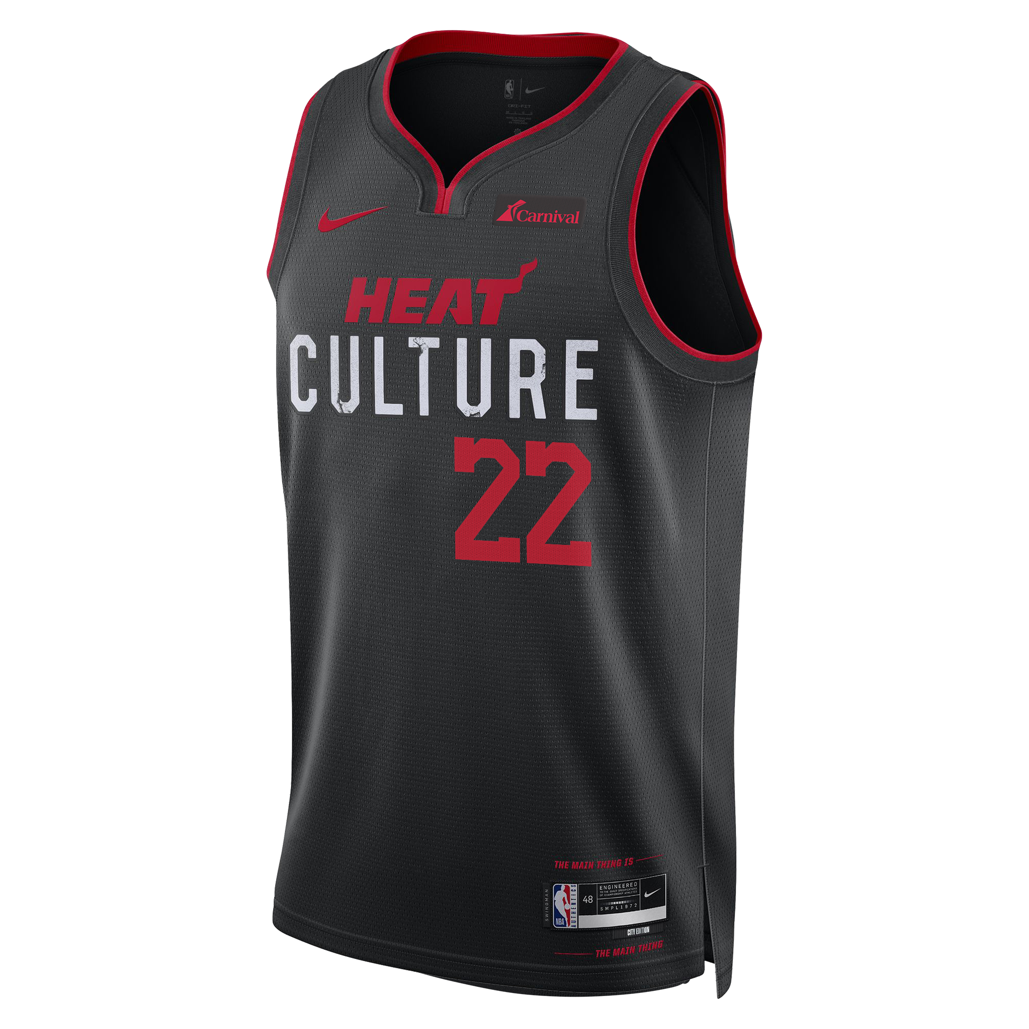 Jimmy Butler Nike HEAT Culture Swingman Jersey Men's Jersey Nike   