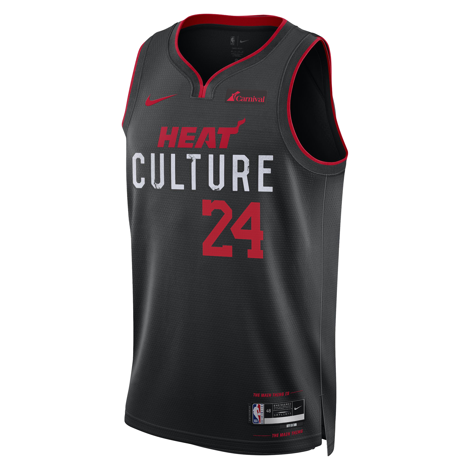 Haywood Highsmith Nike HEAT Culture Swingman Jersey Men's Jersey Nike   