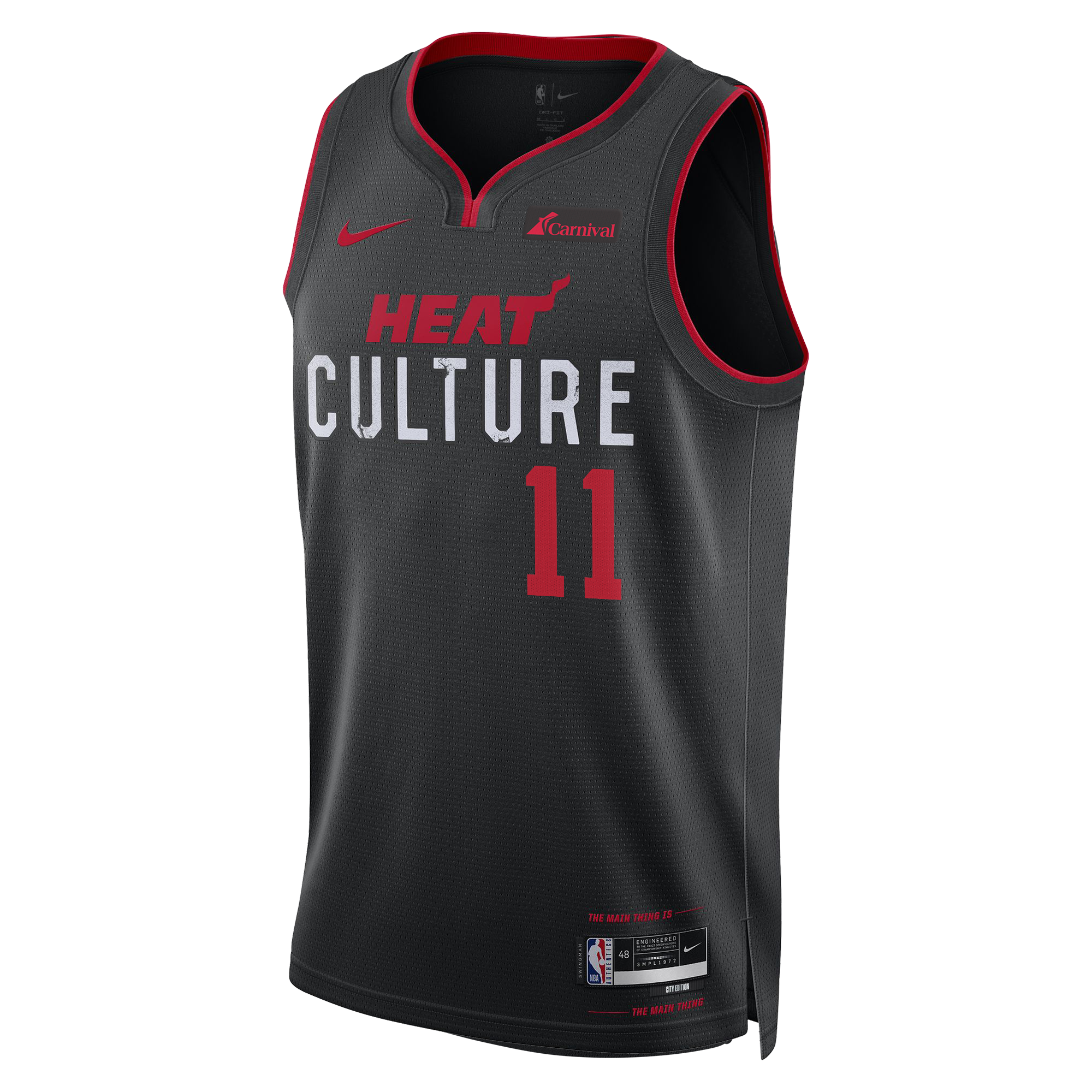 Jaime Jaquez Jr. Nike HEAT Culture Swingman Jersey Men's Jersey Nike   