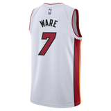 Kel'el Ware Nike Miami HEAT Association White Swingman Jersey - 2
