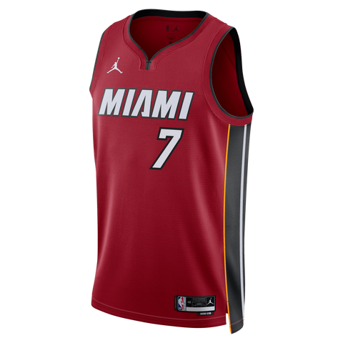 Kel'el Ware Nike Jordan Brand Miami HEAT Statement Red Swingman Youth Jersey