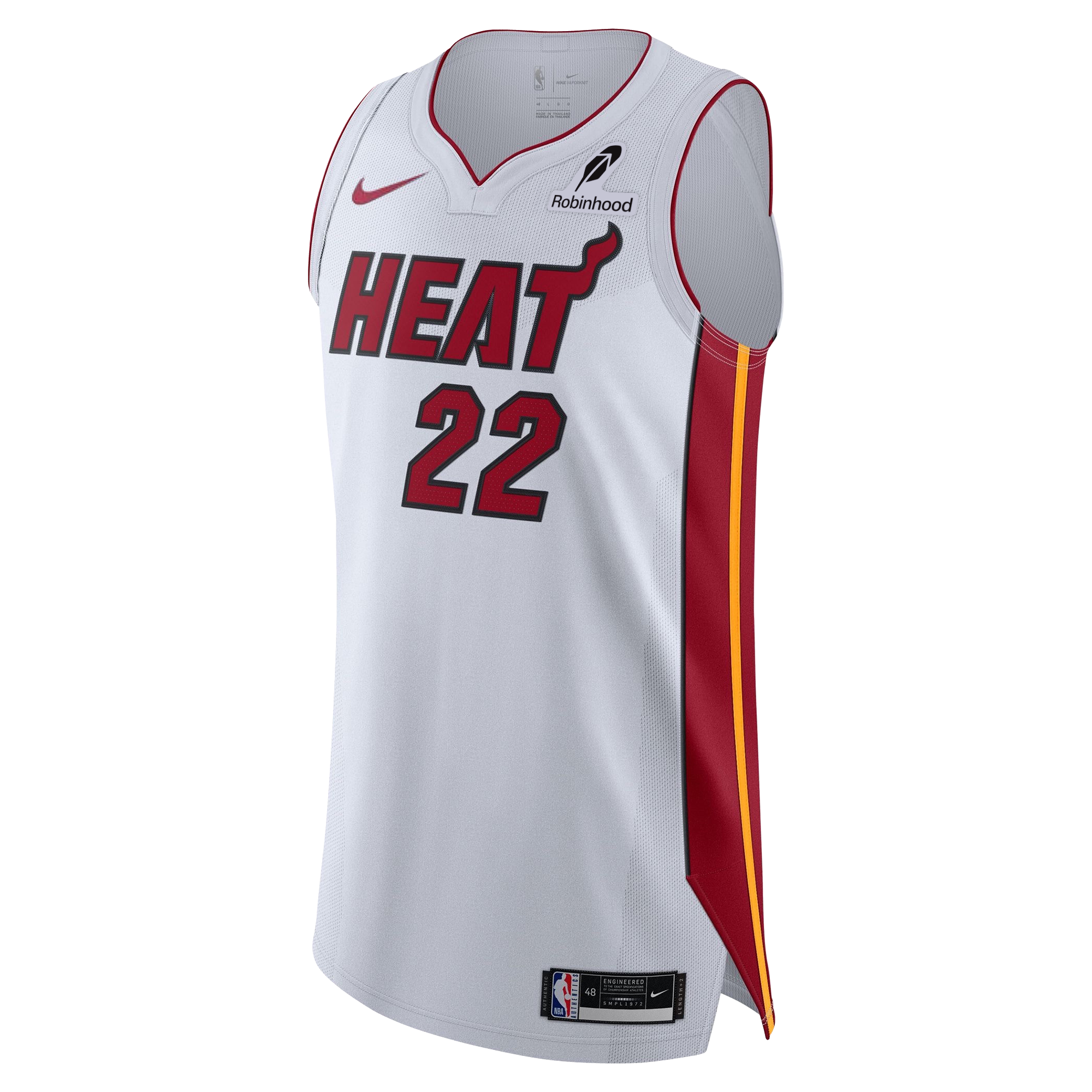 Jimmy Butler Nike Miami HEAT Association White Authentic Jersey Men's Jersey Nike