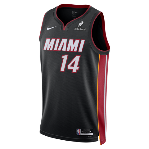 Tyler Herro Nike Icon Black Youth Swingman Jersey