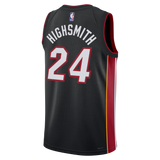 Haywood Highsmith Nike Miami HEAT Icon Black Swingman Jersey - 2