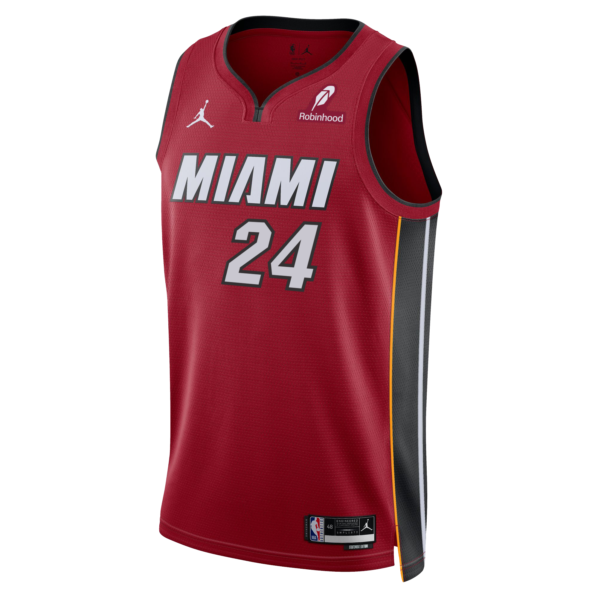 Haywood Highsmith Nike Jordan Brand Miami HEAT Statement Red Swingman Jersey Men's Jersey Nike   