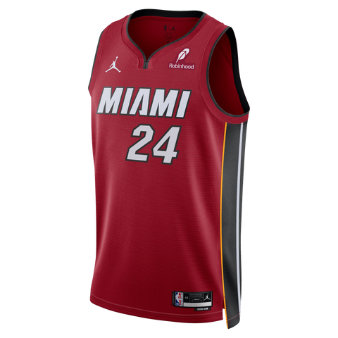 Haywood Highsmith Nike Jordan Brand Miami HEAT Statement Red Swingman Jersey