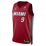 Pelle Larsson Nike Jordan Brand Miami HEAT Statement Red Swingman Youth Jersey - 1