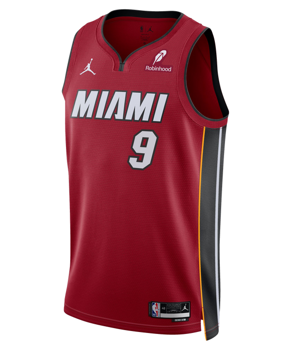 Pelle Larsson Nike Jordan Brand Miami HEAT Statement Red Swingman Jersey Men's Jersey Nike   