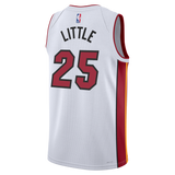 Nassir Little Nike Miami HEAT Association White Swingman Jersey - 2