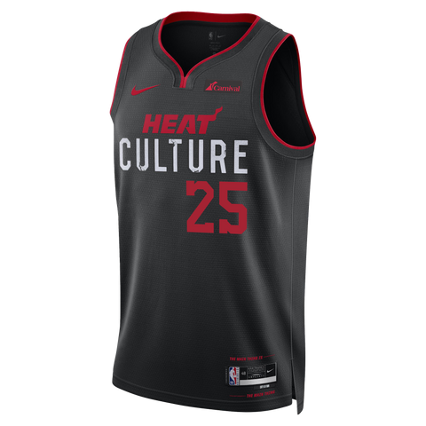 Nassir Little Nike HEAT Culture Swingman Jersey