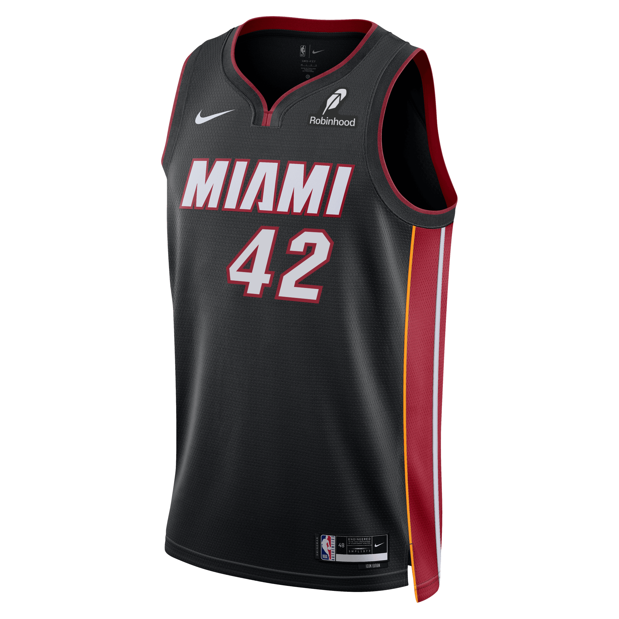 Kevin Love Nike Miami HEAT Icon Black Swingman Jersey Men's Jersey Nike   