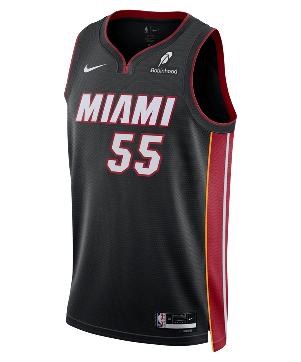 Duncan Robinson Nike Miami HEAT Icon Black Swingman Jersey Men's Jersey Nike   