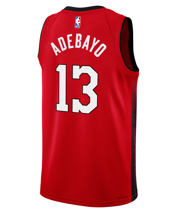 Bam Adebayo Nike HEAT Culture: Blood Red Youth Swingman Jersey Youth Jersey Nike   