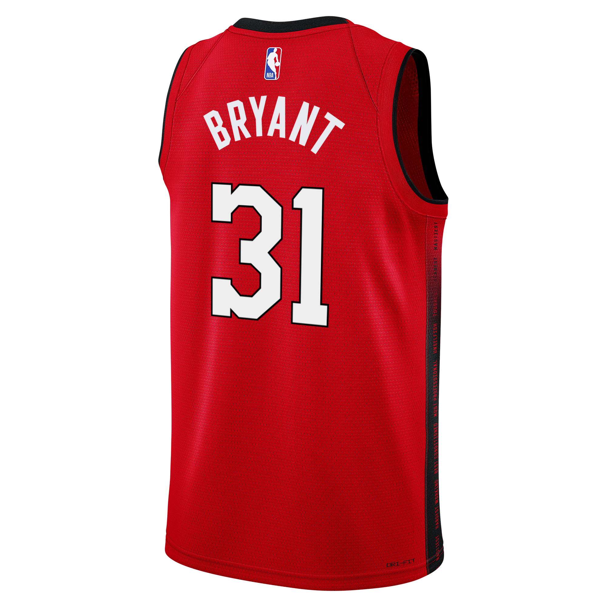 Thomas Bryant Nike HEAT Culture: Blood Red Swingman Jersey Men's Jersey Nike   