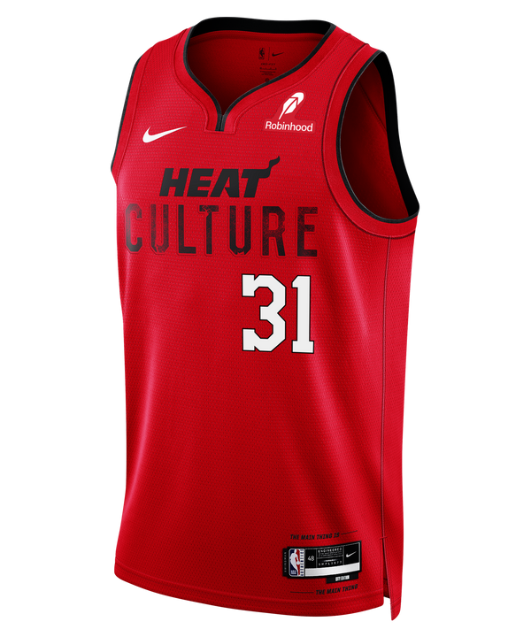 Thomas Bryant Nike HEAT Culture: Blood Red Swingman Jersey Men's Jersey Nike   