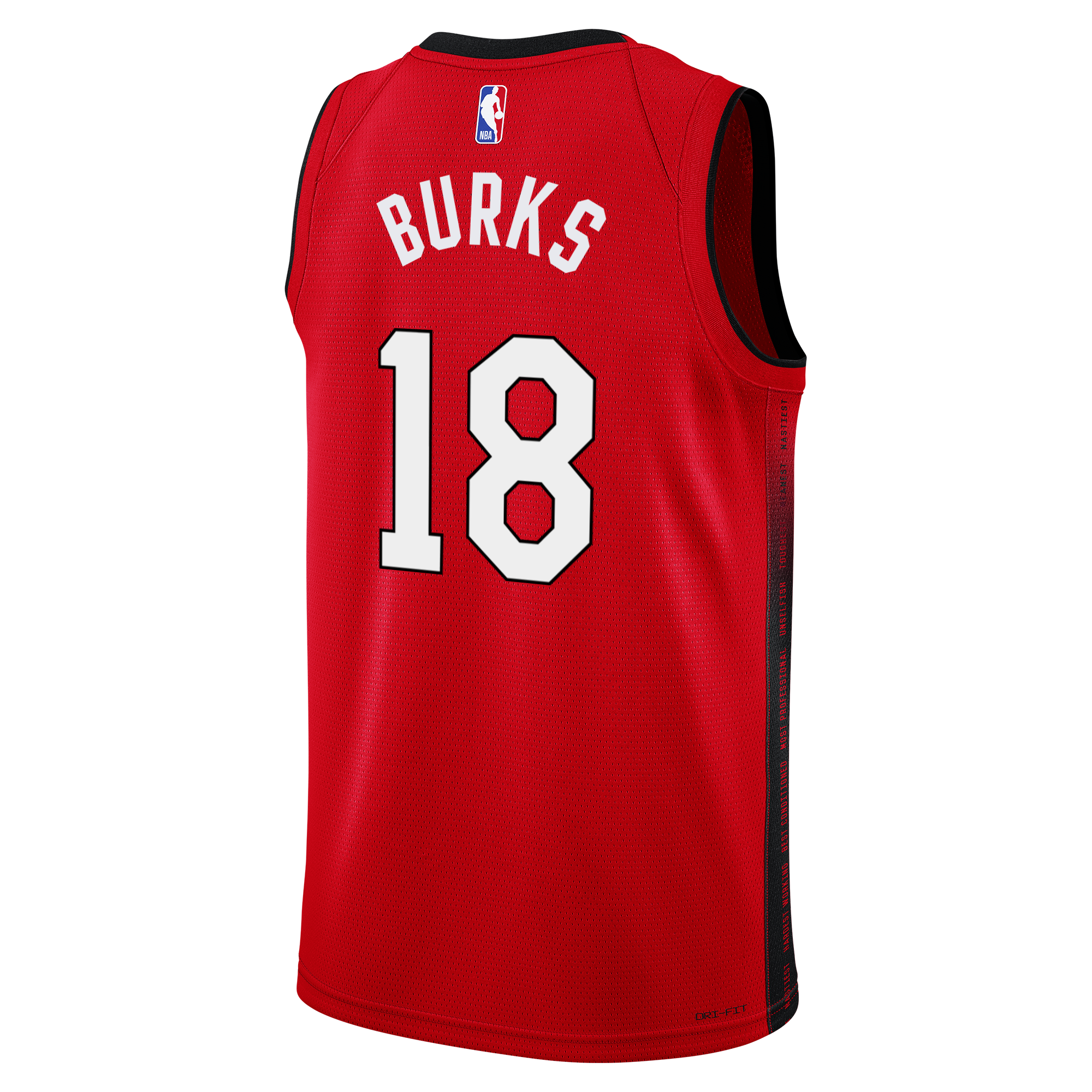 Alec Burks Nike HEAT Culture: Blood Red Swingman Jersey Men's Jersey Nike   