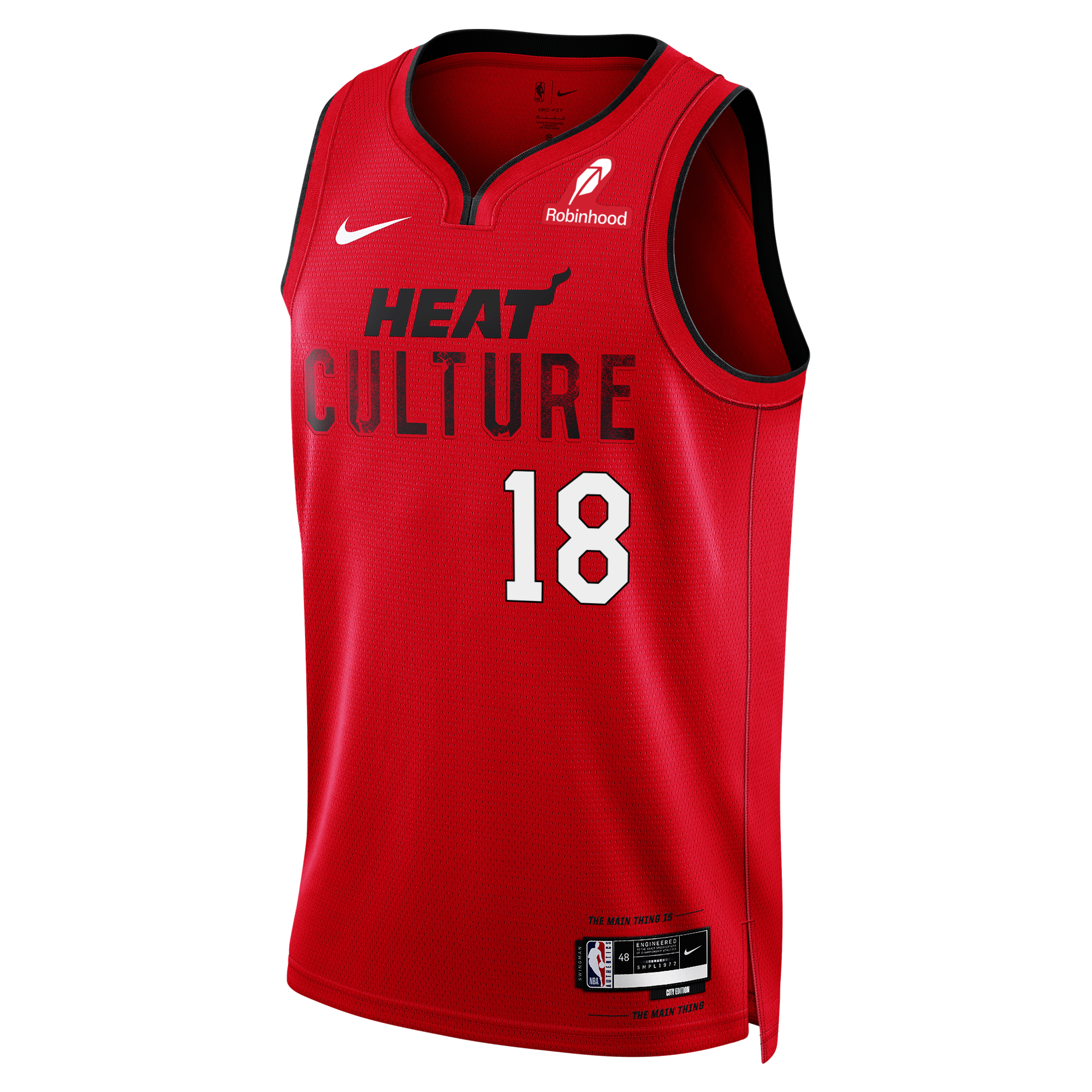 Alec Burks Nike HEAT Culture: Blood Red Swingman Jersey Men's Jersey Nike   