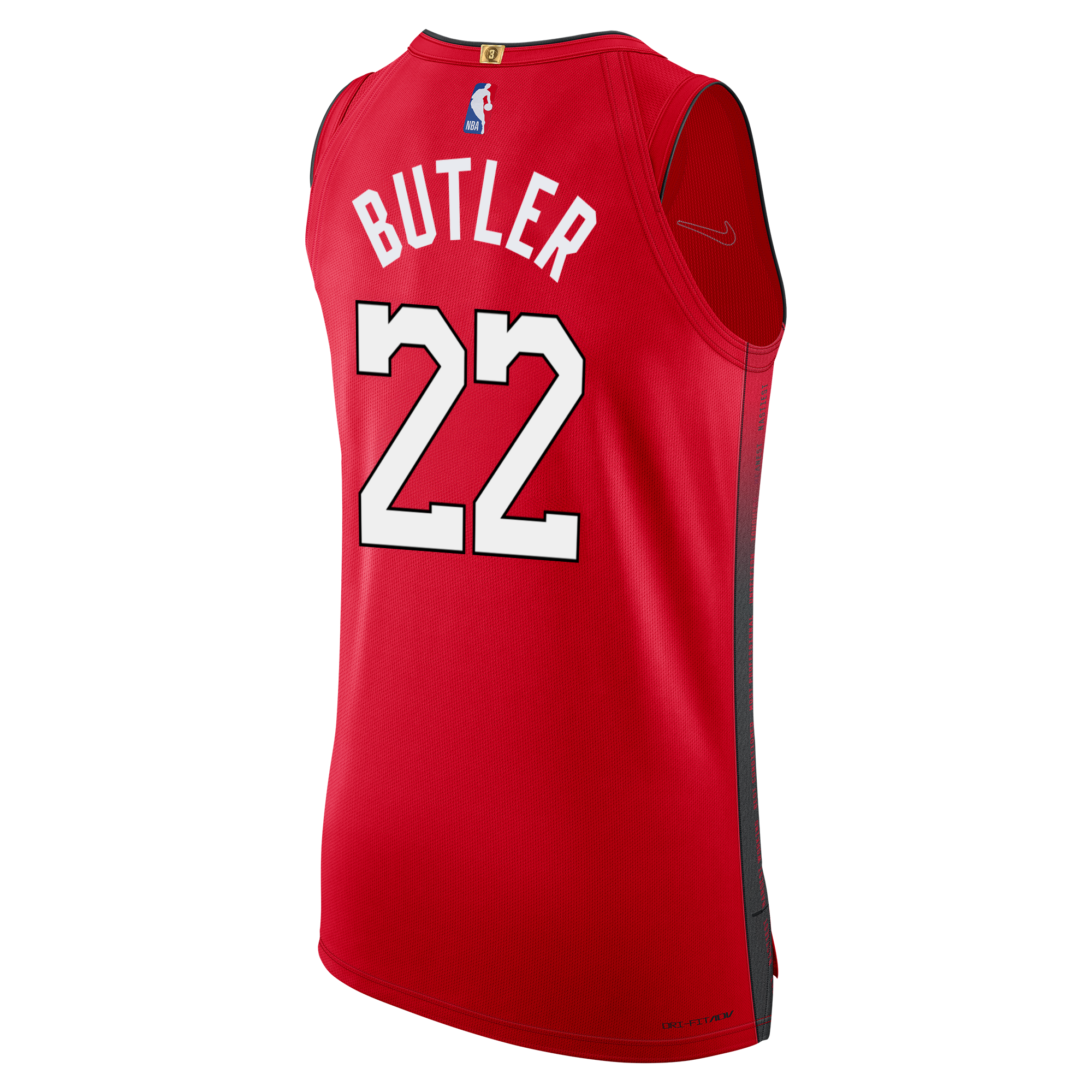 Jimmy Butler Nike HEAT Culture: Blood Red Authentic Jersey