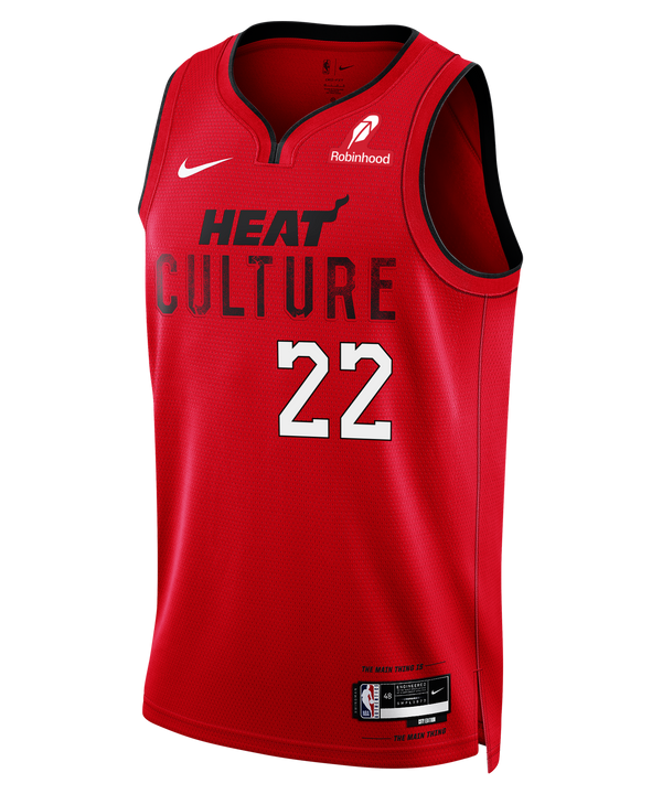 Jimmy Butler Nike HEAT Culture: Blood Red Swingman Jersey Men's Jersey Nike   