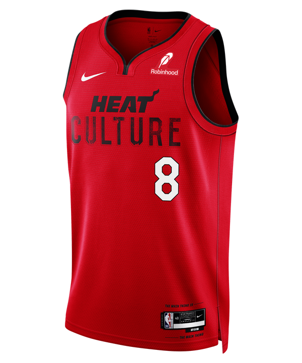 Josh Christopher Nike HEAT Culture: Blood Red Swingman Jersey Men's Jersey Nike   