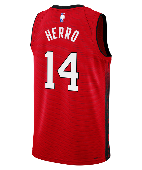 Tyler Herro Nike HEAT Culture: Blood Red Youth Swingman Jersey Youth Jersey Nike   