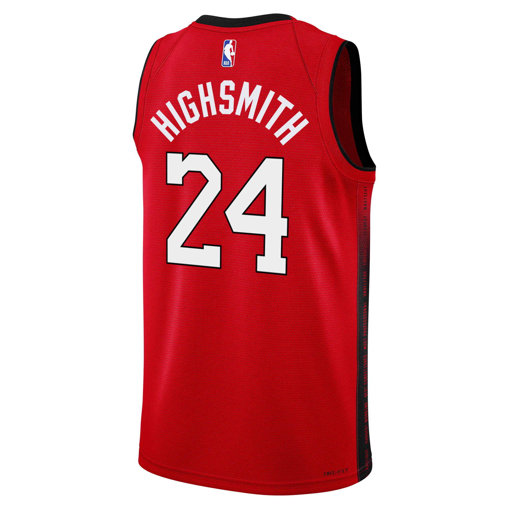 Haywood Highsmith Nike HEAT Culture: Blood Red Swingman Jersey Men's Jersey Nike   