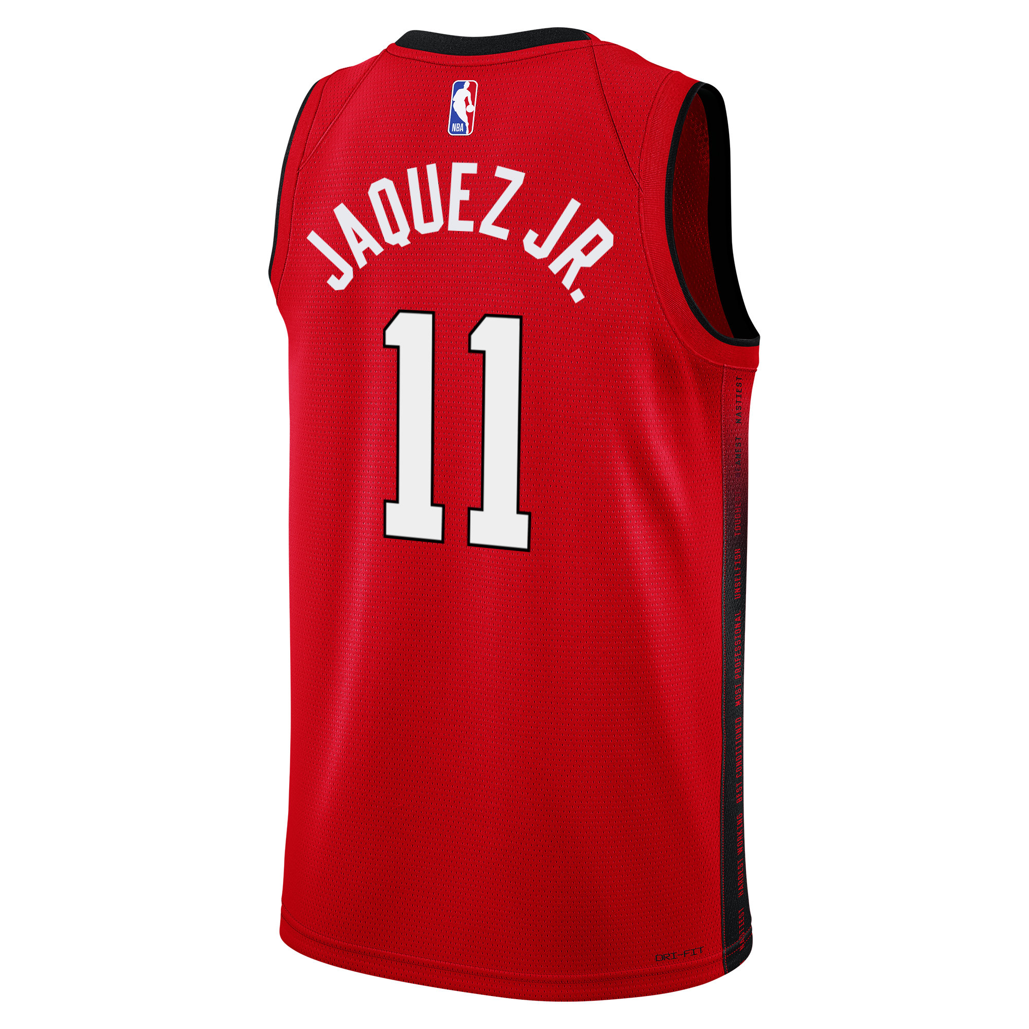 Jaime Jaquez Jr. Nike HEAT Culture: Blood Red Swingman Jersey Men's Jersey Nike   