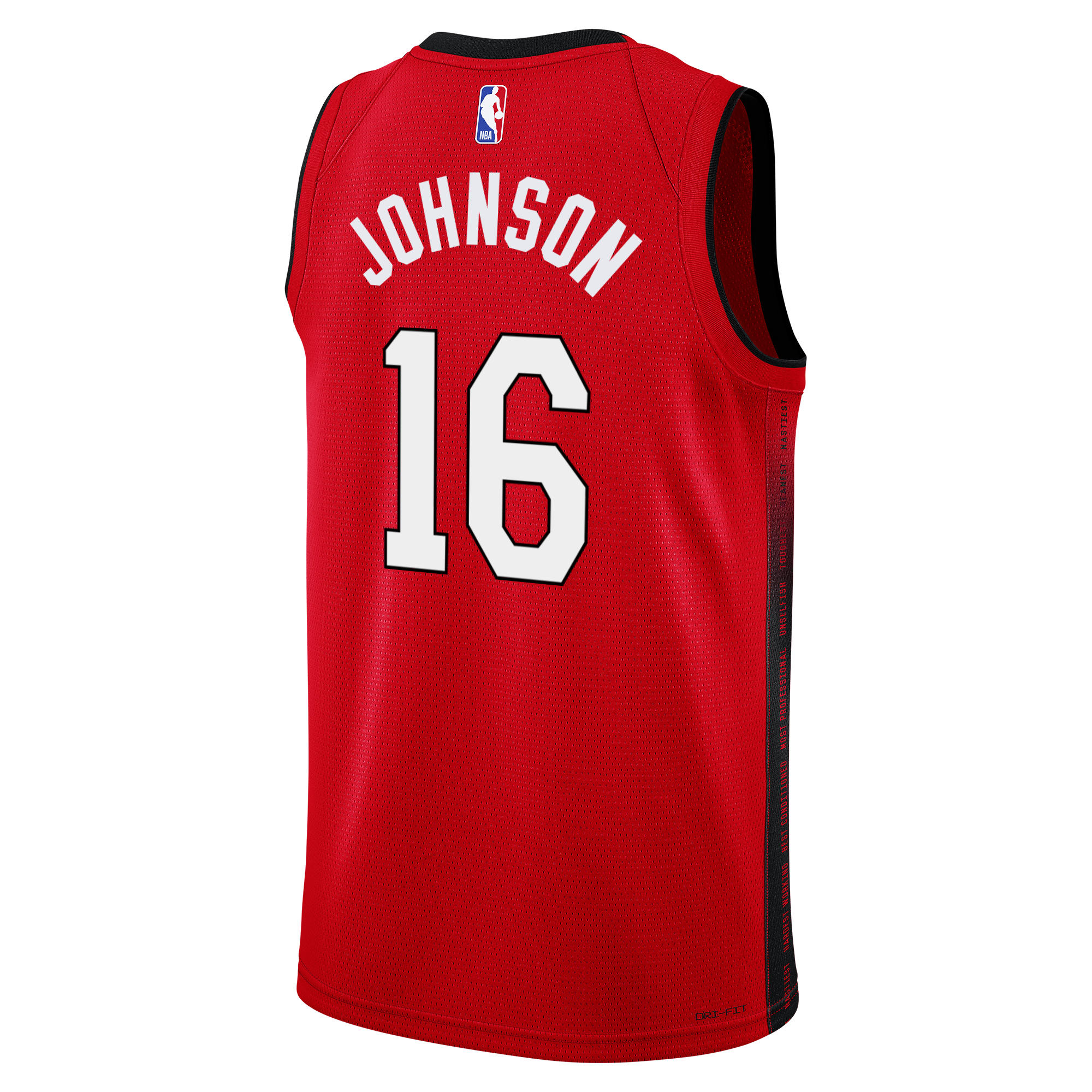 Keshad Johnson Nike HEAT Culture: Blood Red Youth Swingman Jersey Youth Jersey Nike   