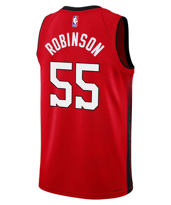 Duncan Robinson Nike HEAT Culture: Blood Red Youth Swingman Jersey Youth Jersey Nike   