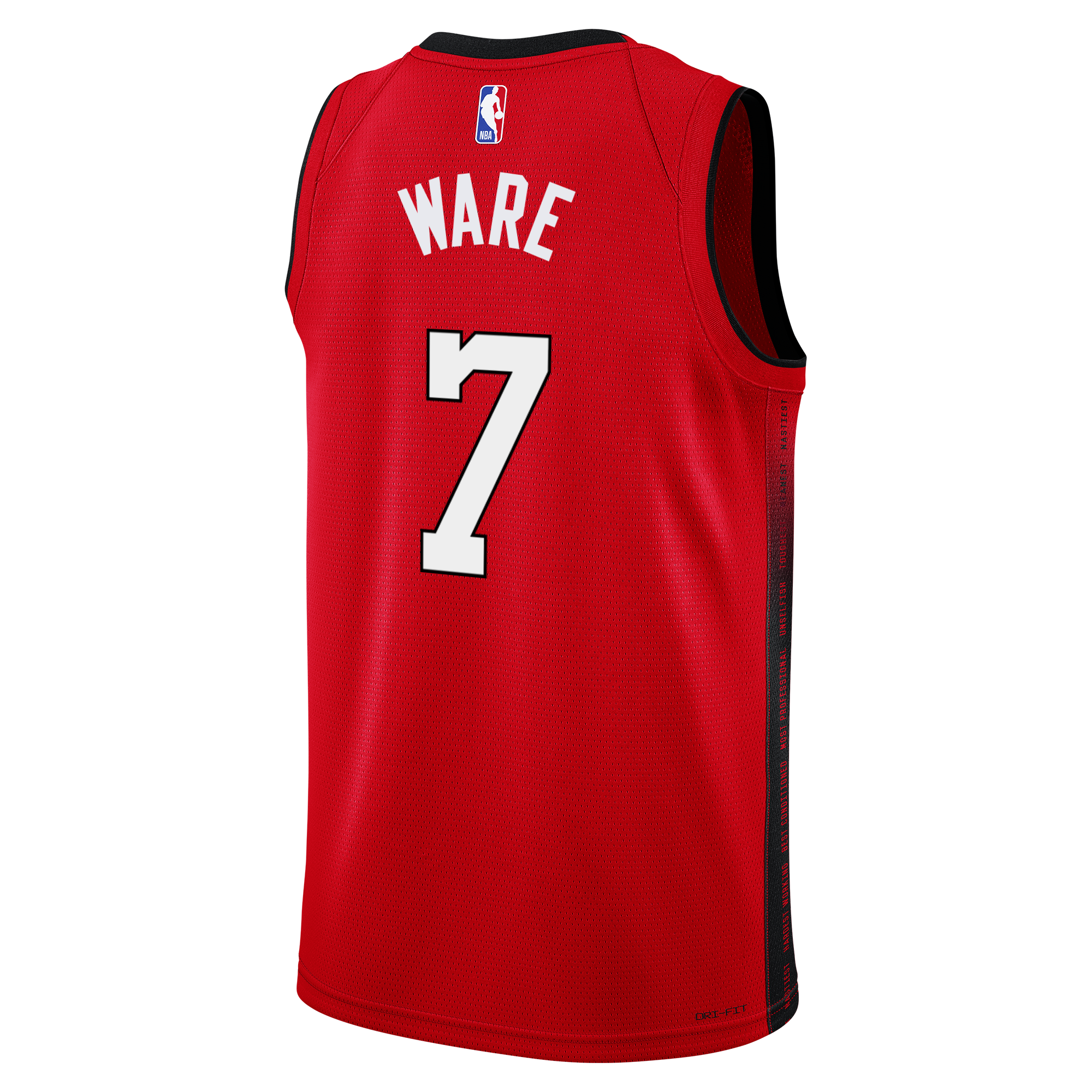 Kel'el Ware Nike HEAT Culture: Blood Red Swingman Jersey Men's Jersey Nike   