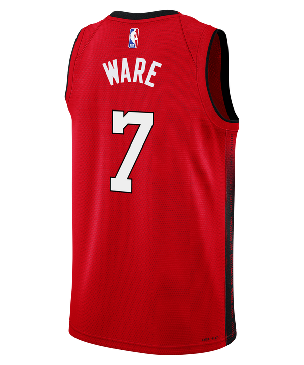 Kel'el Ware Nike HEAT Culture: Blood Red Swingman Jersey Men's Jersey Nike   