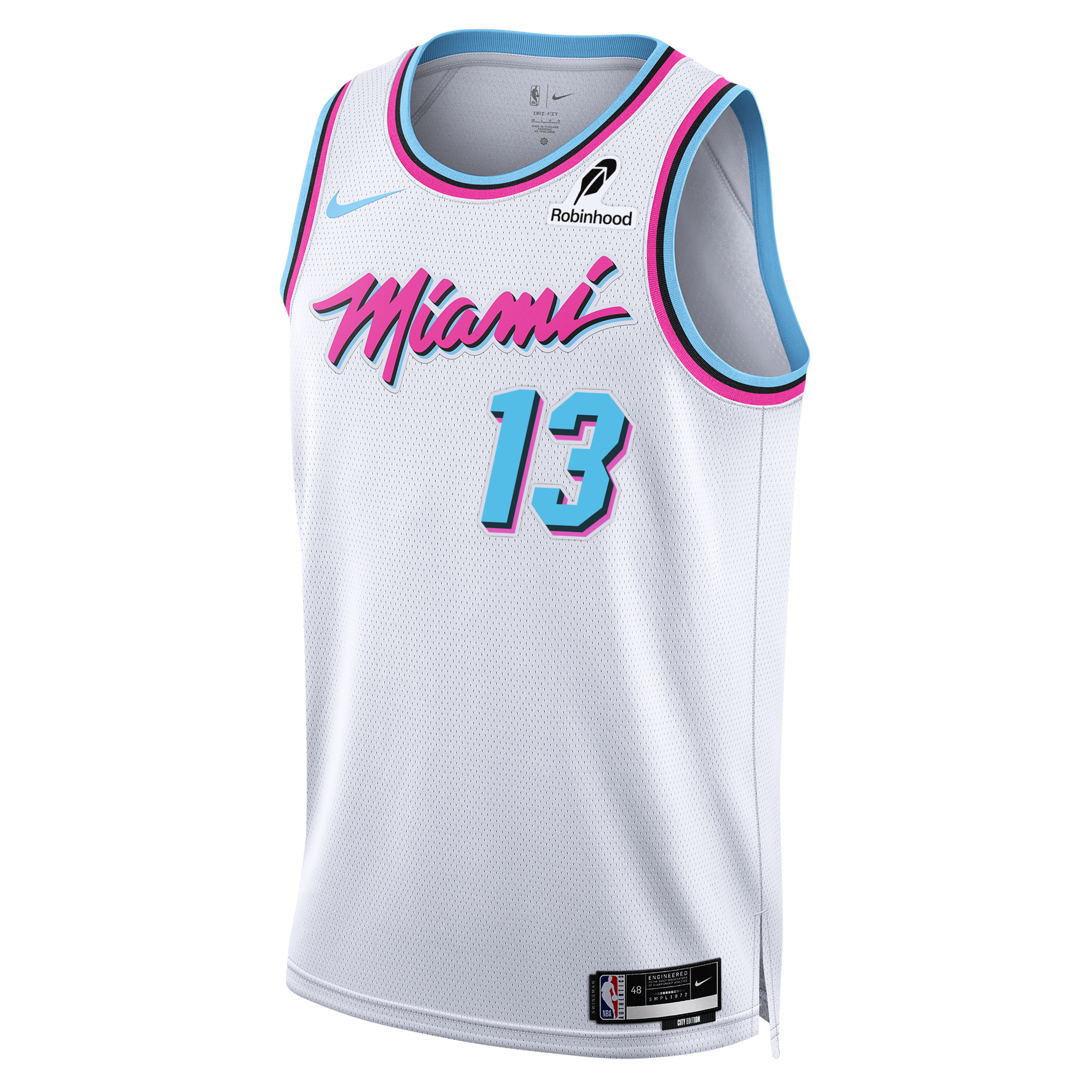 Bam Adebayo Nike Original Vice Swingman Jersey Men's Jersey Nike