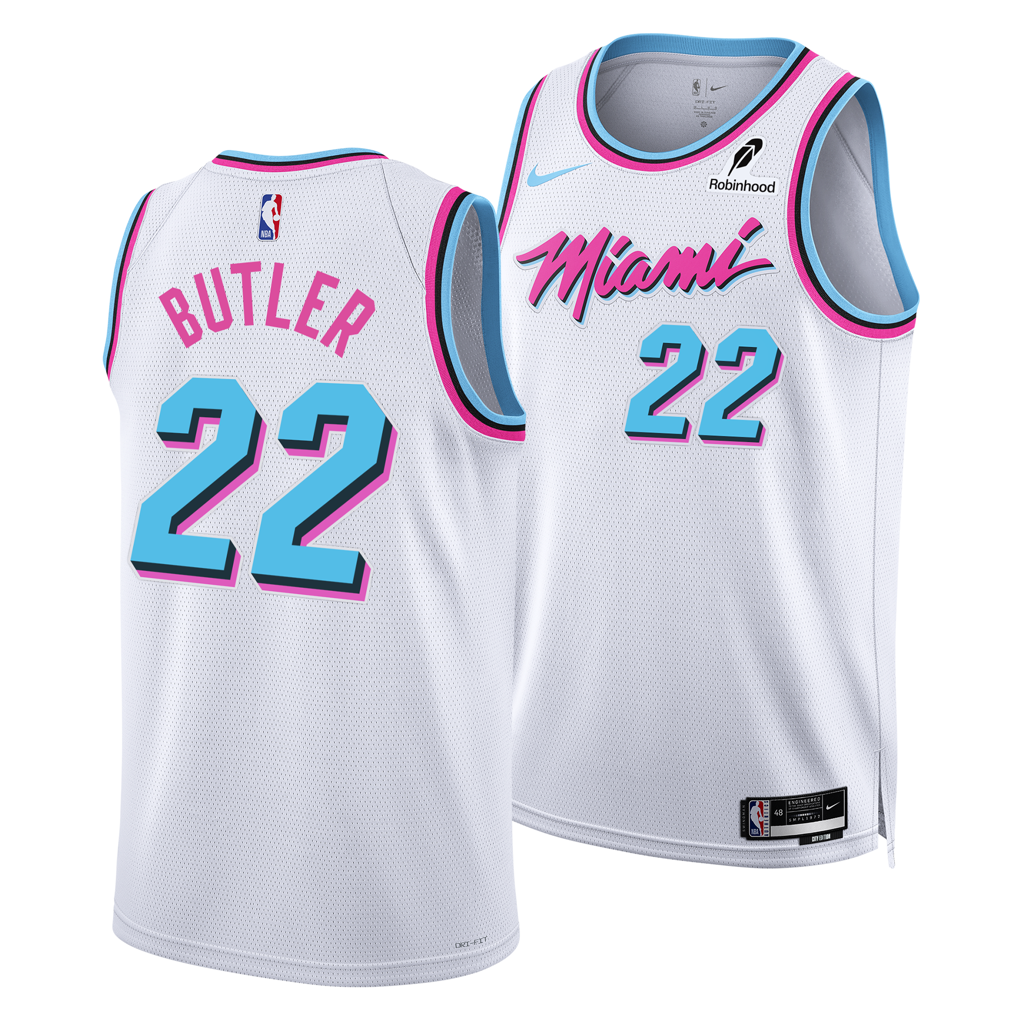 Jimmy Butler Nike Original Vice Swingman Jersey Men's Jersey Nike