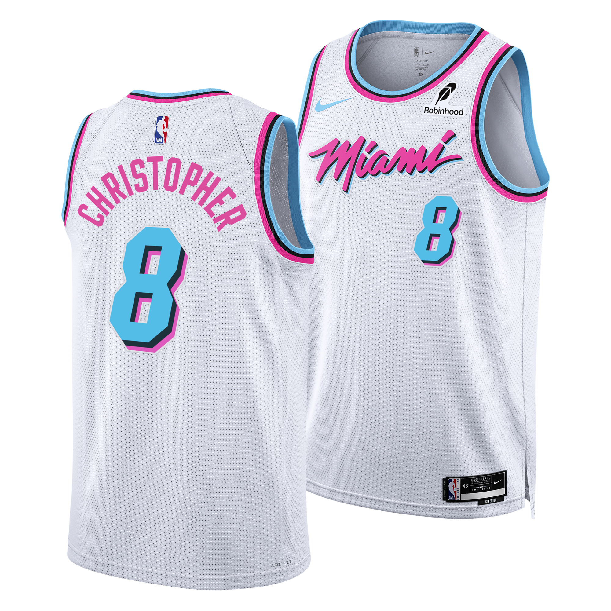 Josh Christopher Nike Original Vice Swingman Jersey Men's Jersey Nike