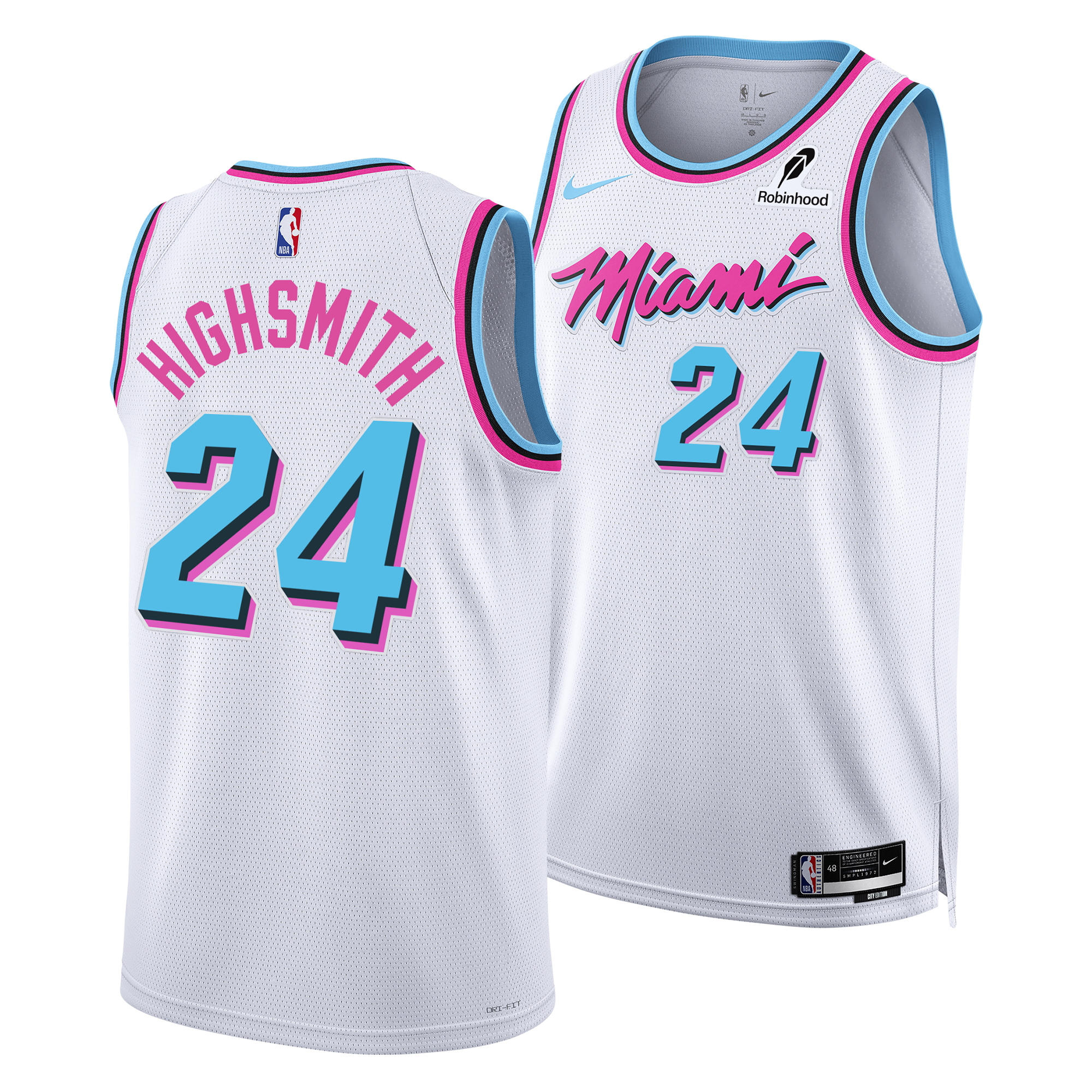 Haywood Highsmith Nike Original Vice Swingman Jersey Men's Jersey Nike