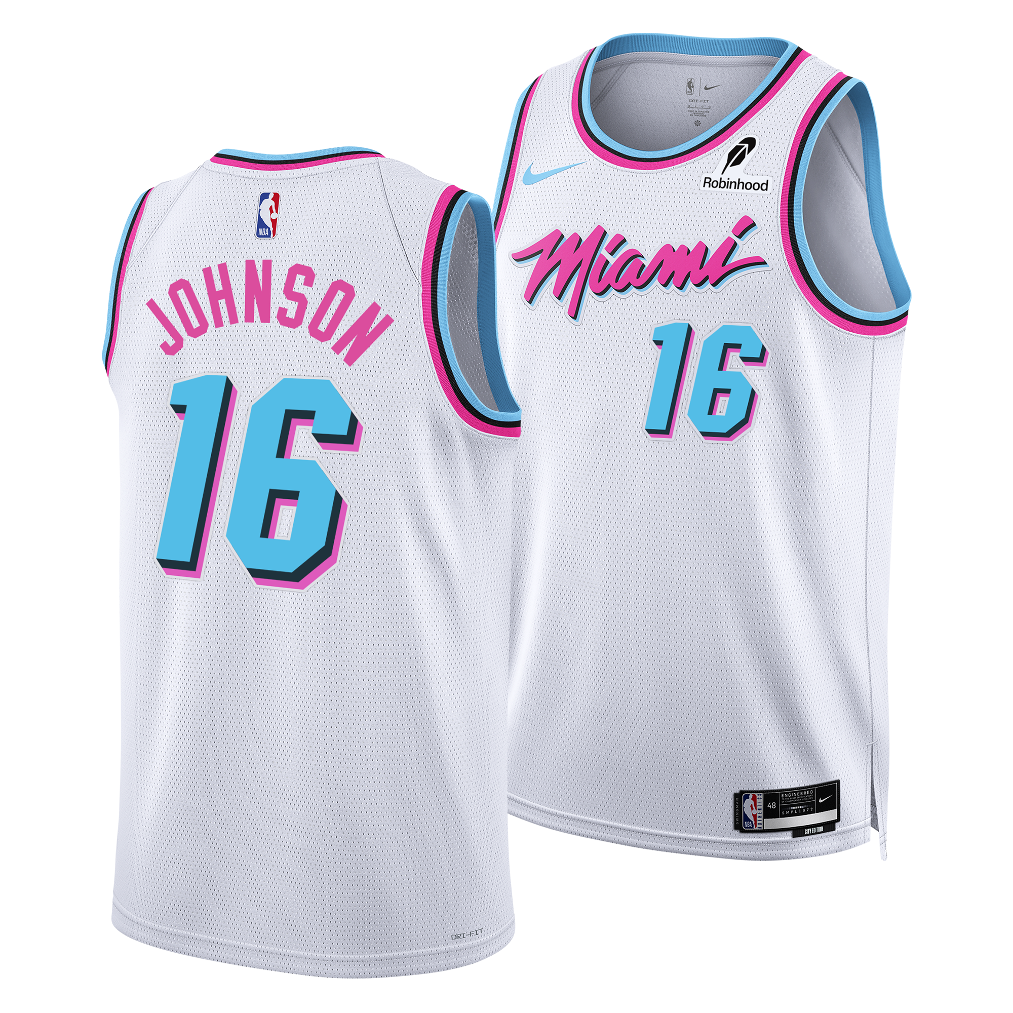 Keshad Johnson Nike Original Vice Swingman Jersey Men's Jersey Nike