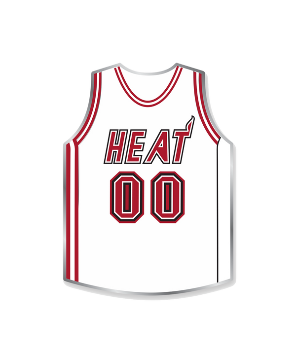 Miami HEAT Hardwood Classic Jersey Pin Novelties Aminco   