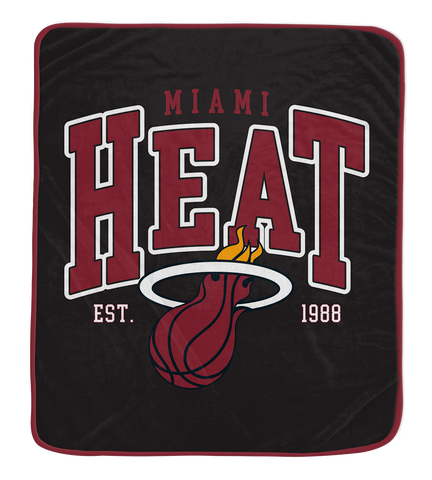 Miami HEAT Ultra Soft Throw Blanket