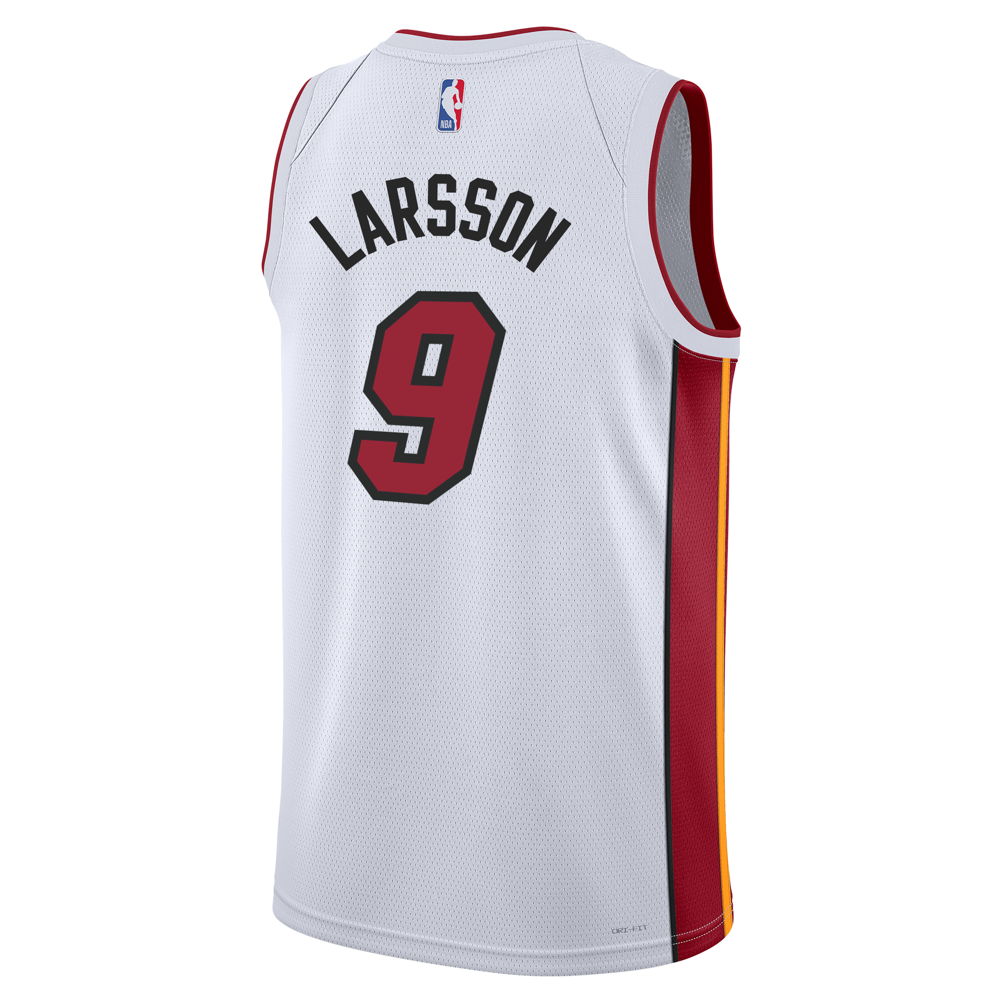 Pelle Larsson Nike Miami HEAT Association White Swingman Jersey Men's Jersey Nike   