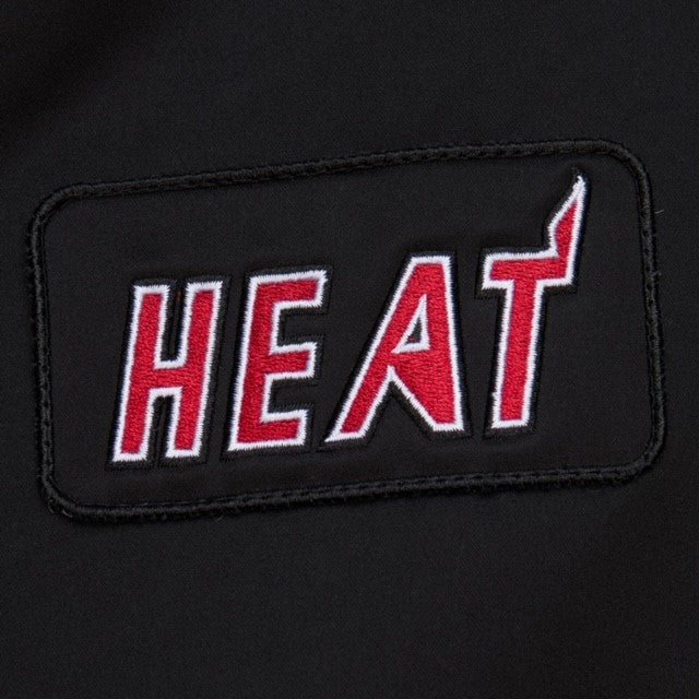 Mitchell & Ness Miami HEAT Satin Bomber