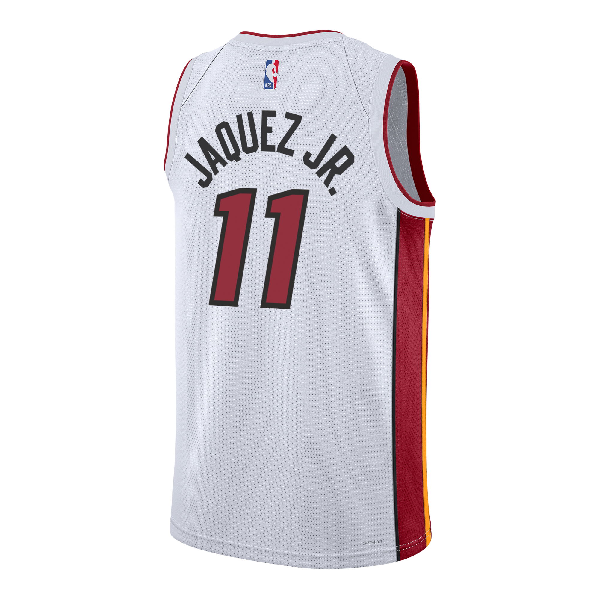 Jaime Jaquez Jr. Nike Miami HEAT Association White Swingman Jersey Men's Jersey Nike   