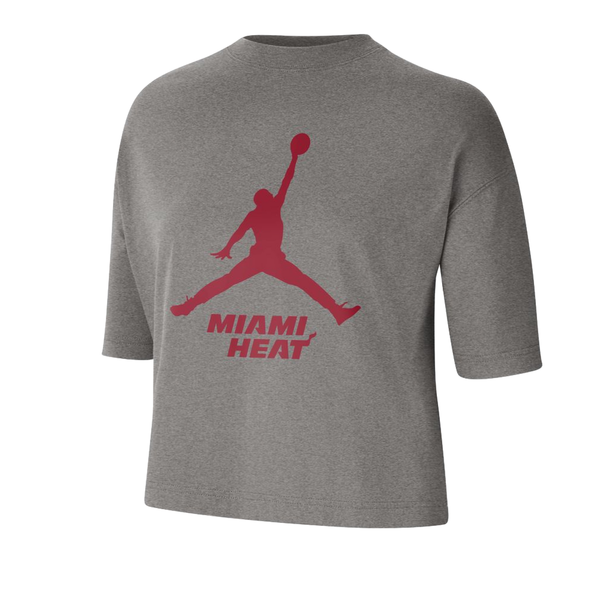 Jordan Brand Miami HEAT Women's Crop Tee Women's Crop Top Nike   