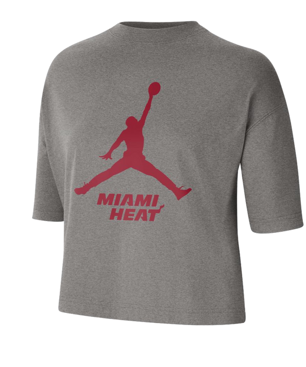 Jordan Brand Miami HEAT Women's Crop Tee WOMENS TEES NIKE   