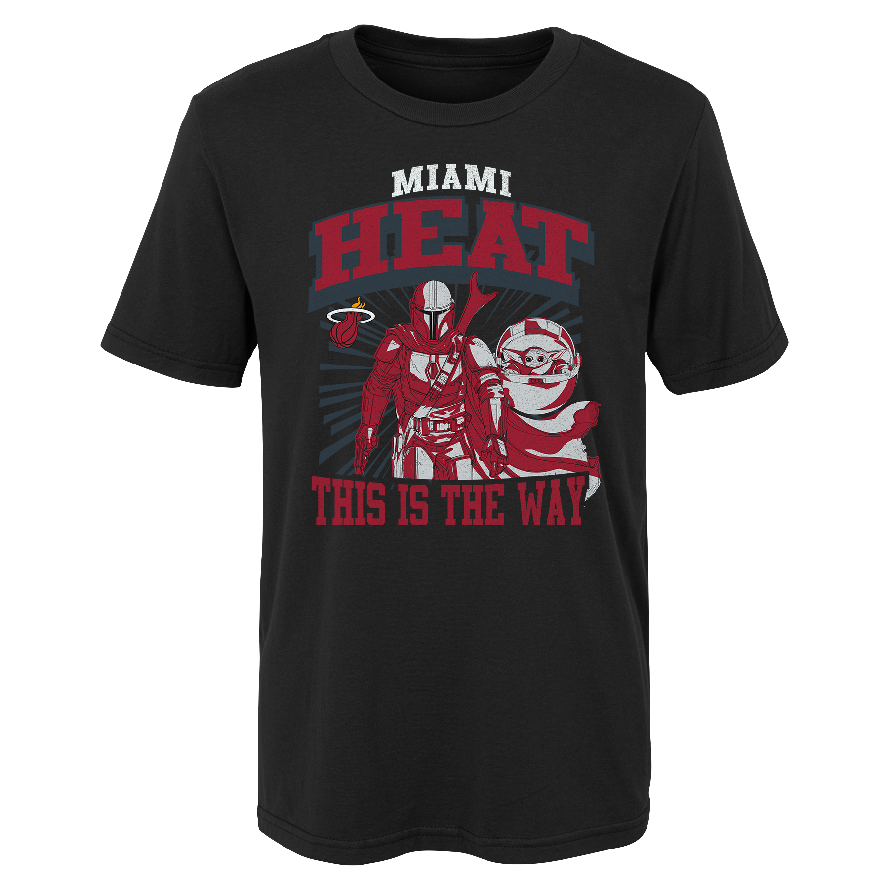 Miami HEAT Star Wars This Is The Way Youth Tee Youth Tee Outerstuff   