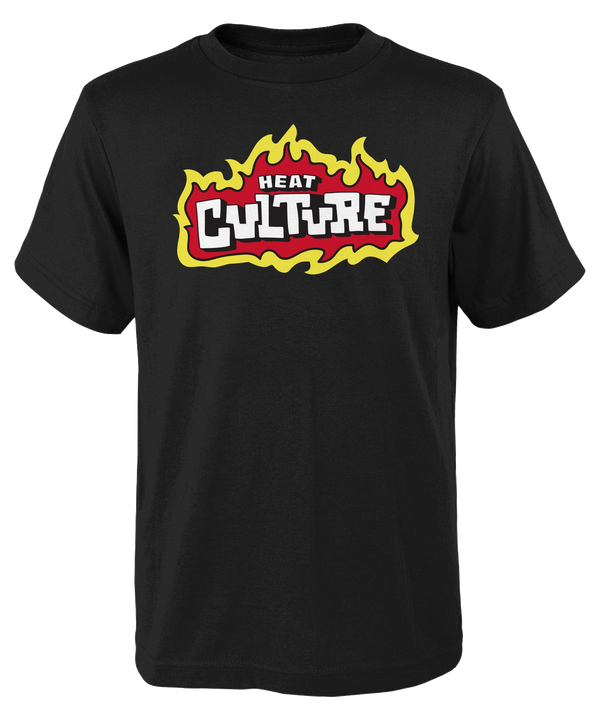 Court Culture HEAT Culture Flames Kids Tee Kids Tee Court Culture   