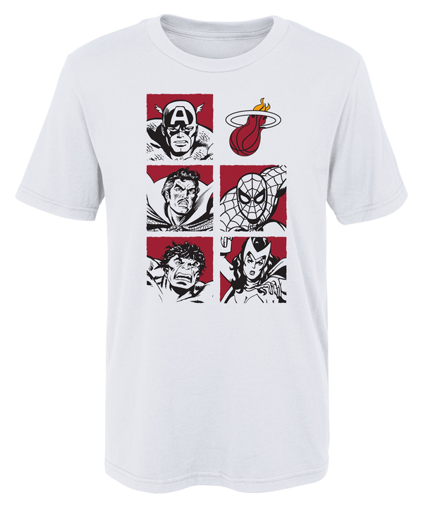 Miami HEAT Avengers Youth Tee Youth Tee Outerstuff   