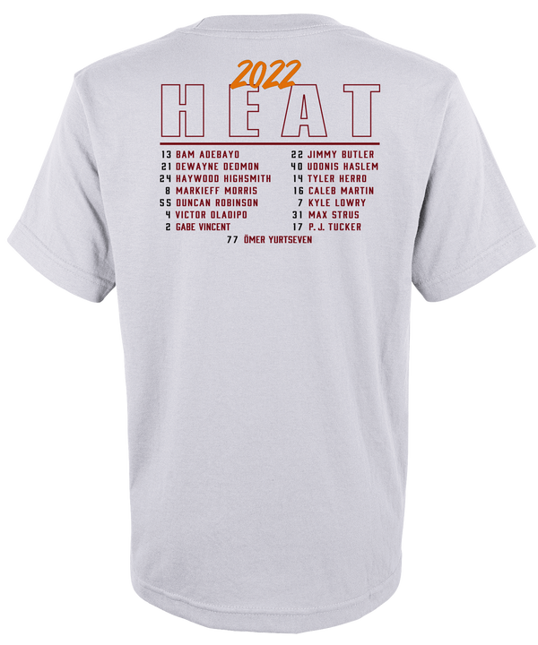 Miami HEAT 2022 ECF Youth Tee Youth Tee Outerstuff   