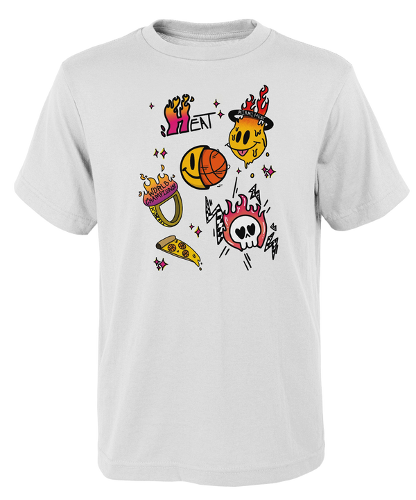 Court Culture Doodle Girls Youth Tee GIRLSTEES OUTERSTUFF   