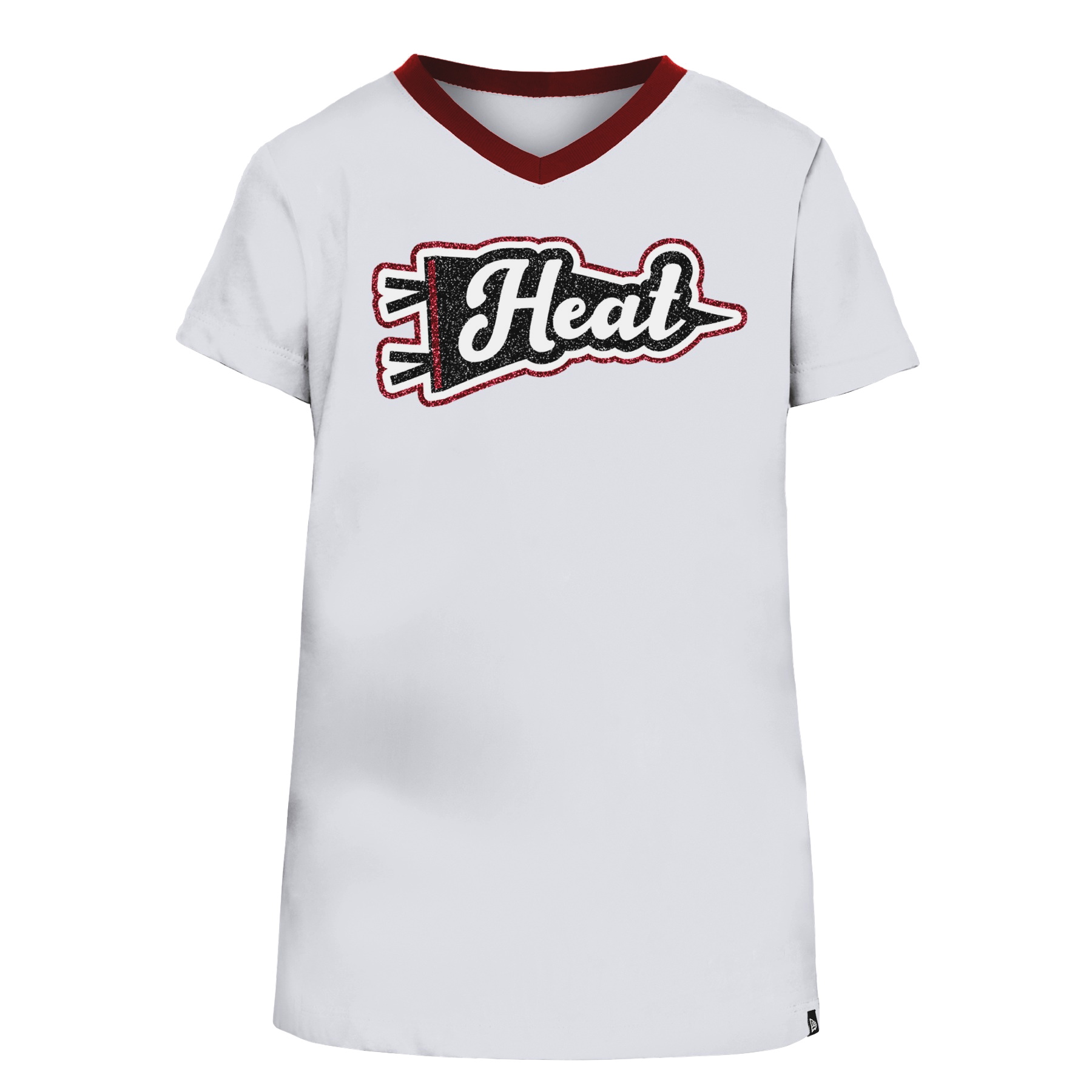 New Era Miami HEAT Sticker Girls Tee Girls Tee New Era   