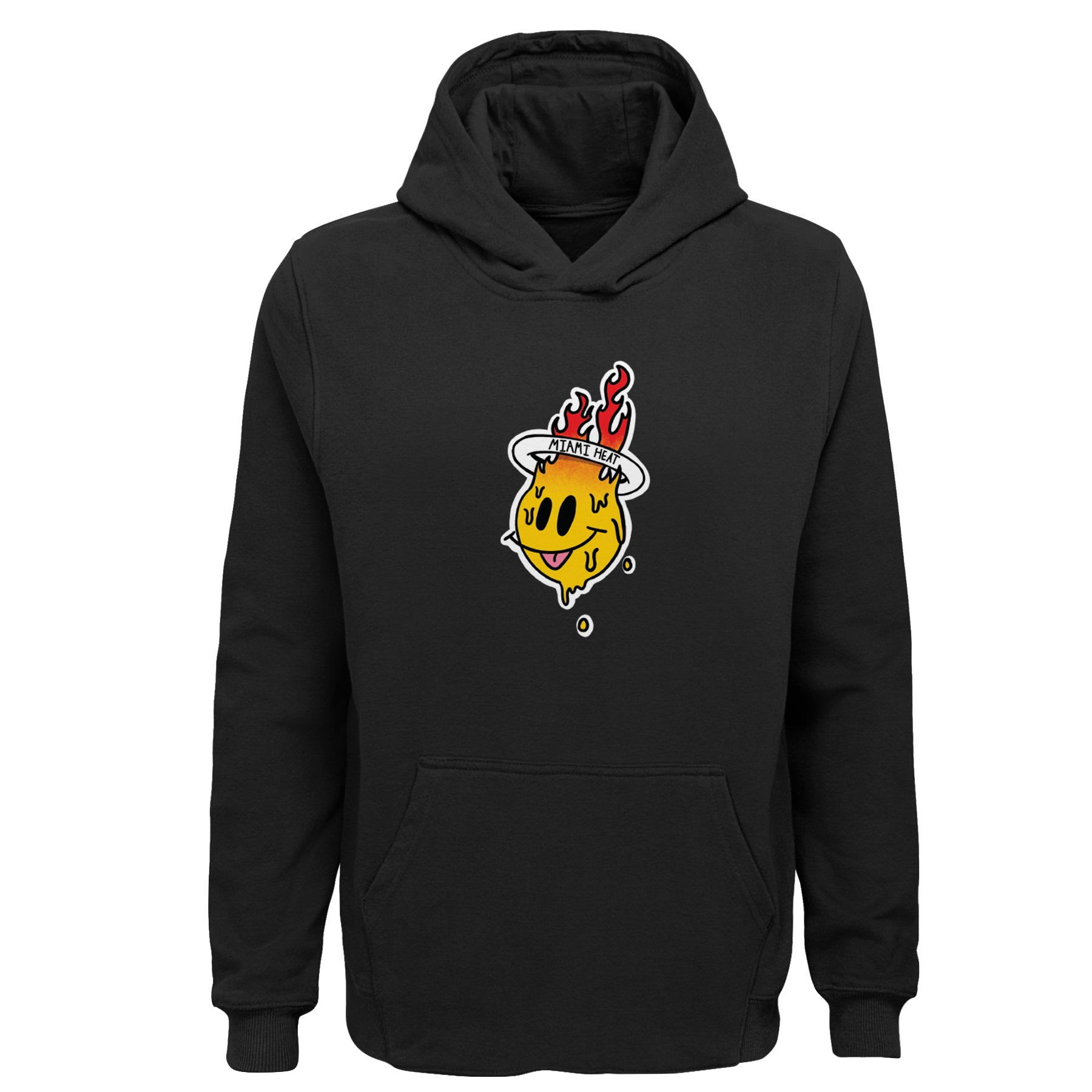 Court Culture Melting Smiley Kids Hoodie Kids Hoodie Court Culture   